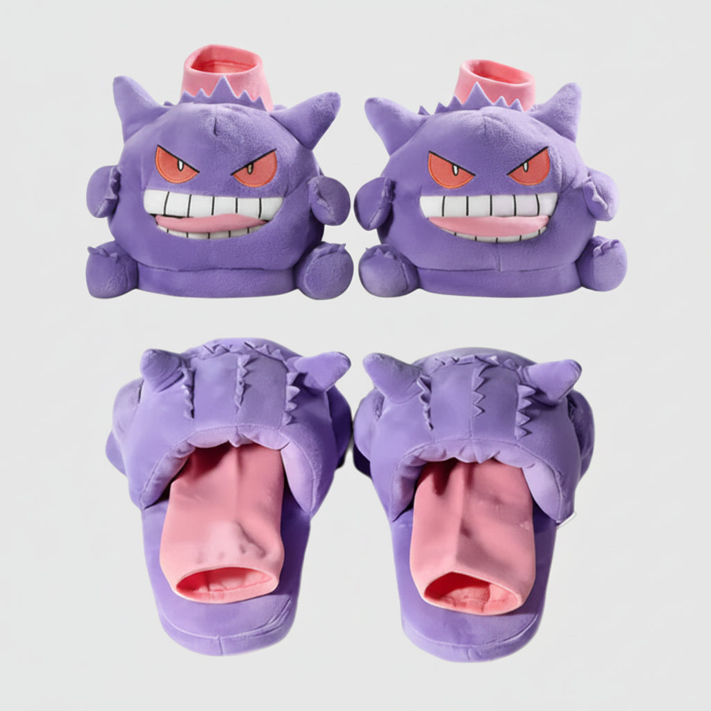GrimPlush ™— Ghost Slippers